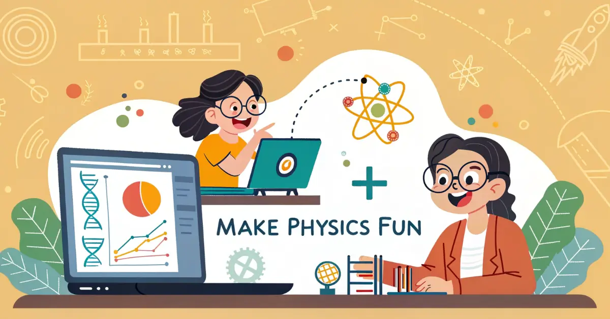 make physics fun with online tutoring