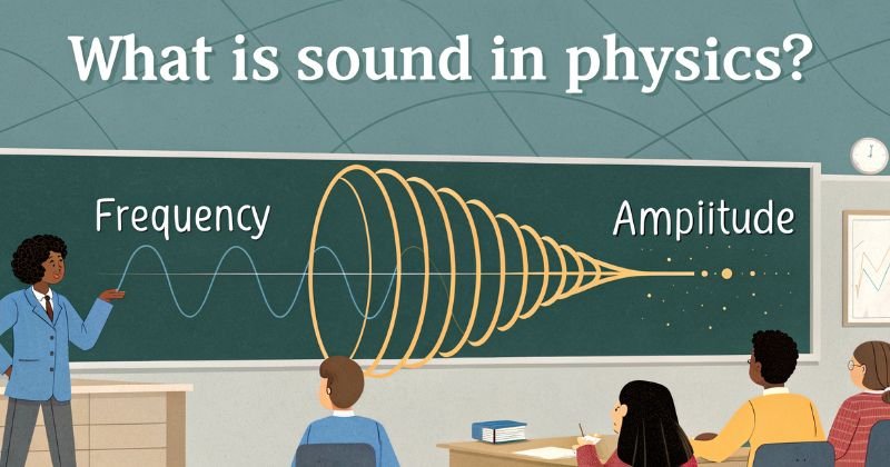 What Is Sound In Physics